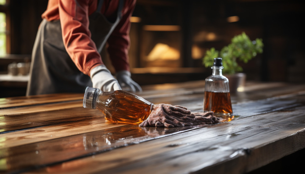 Comment nettoyer une table en bois ?