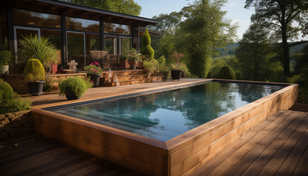 En quoi une piscine en bois est-elle meilleure ?