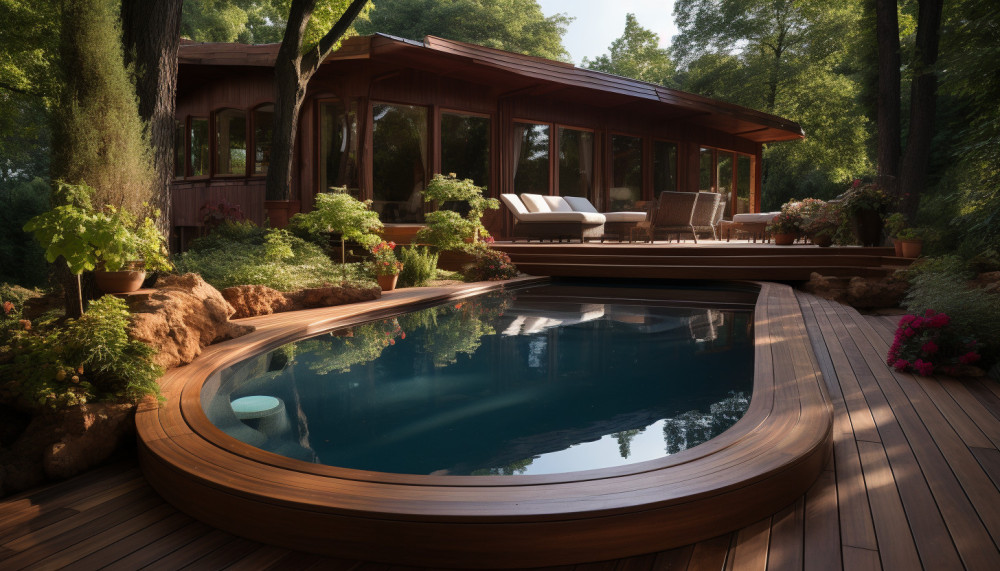 Quelques avantages des piscines en bois sur mesure